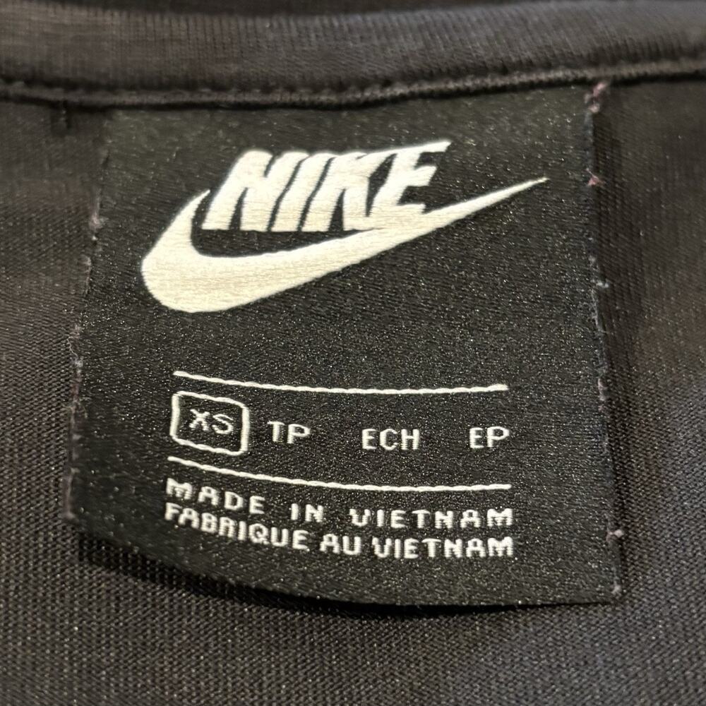 Nike Tank Dress XS Black Shirred Bodycon - Picture 5 of 13